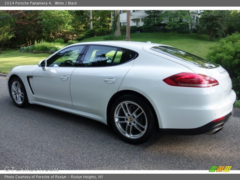 White / Black 2014 Porsche Panamera 4