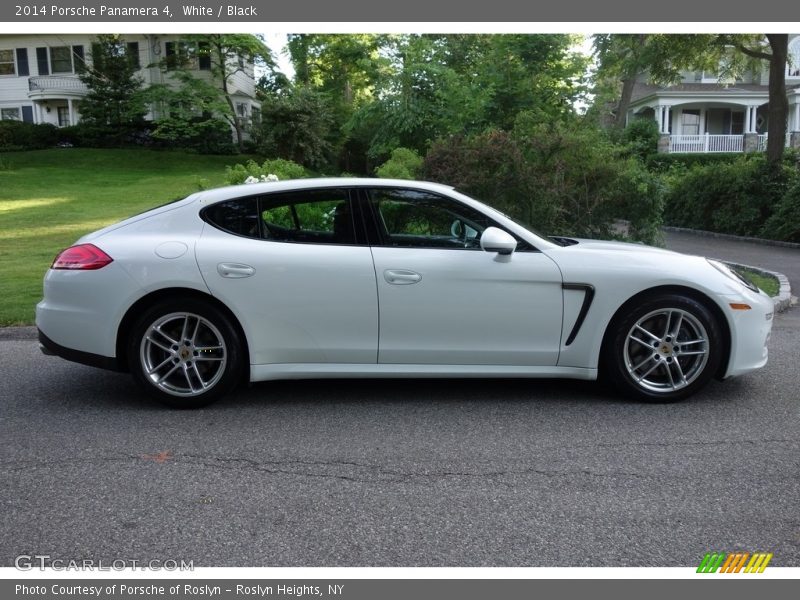 White / Black 2014 Porsche Panamera 4