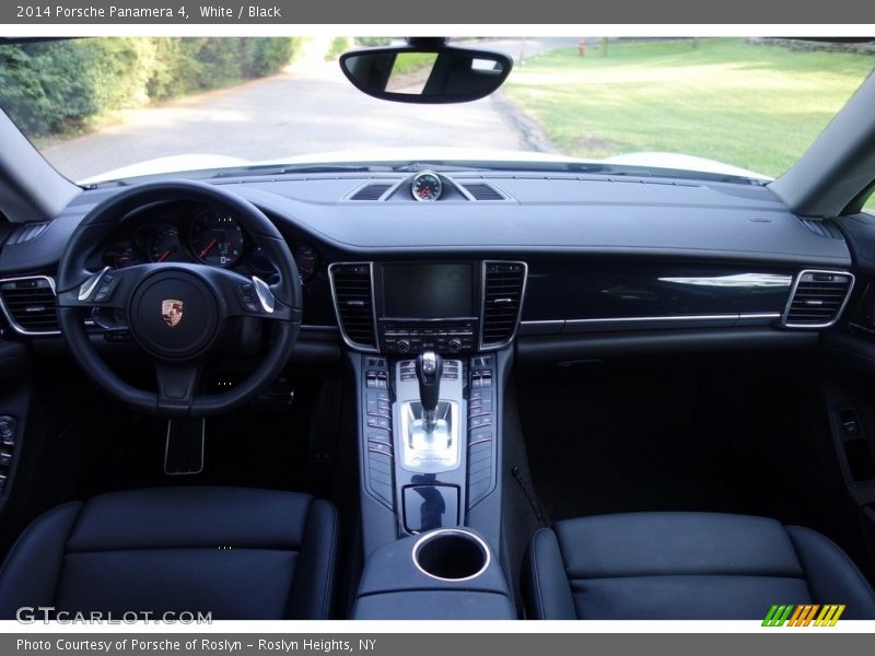 White / Black 2014 Porsche Panamera 4