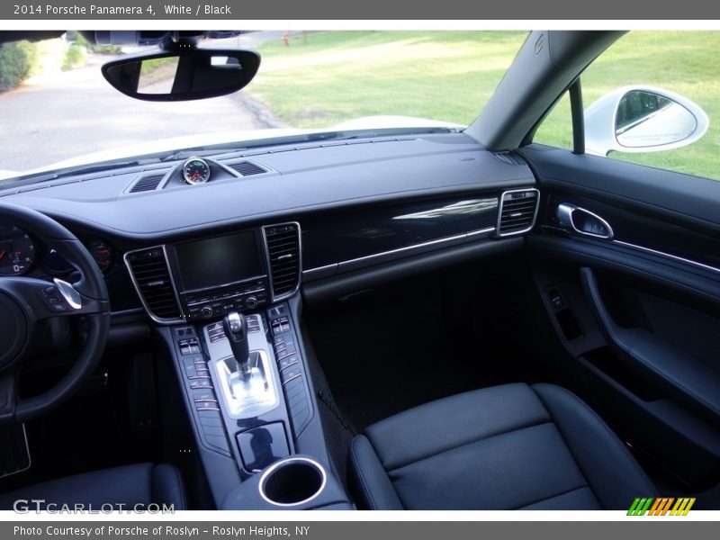 White / Black 2014 Porsche Panamera 4