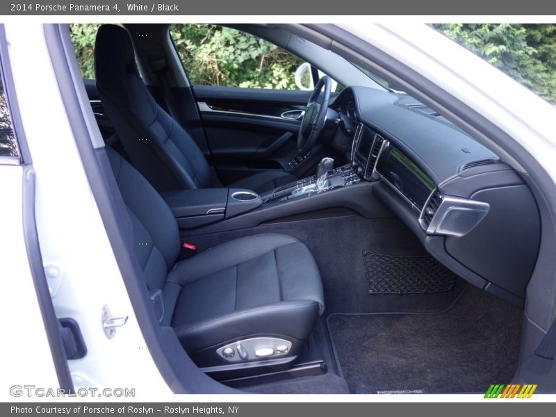 White / Black 2014 Porsche Panamera 4