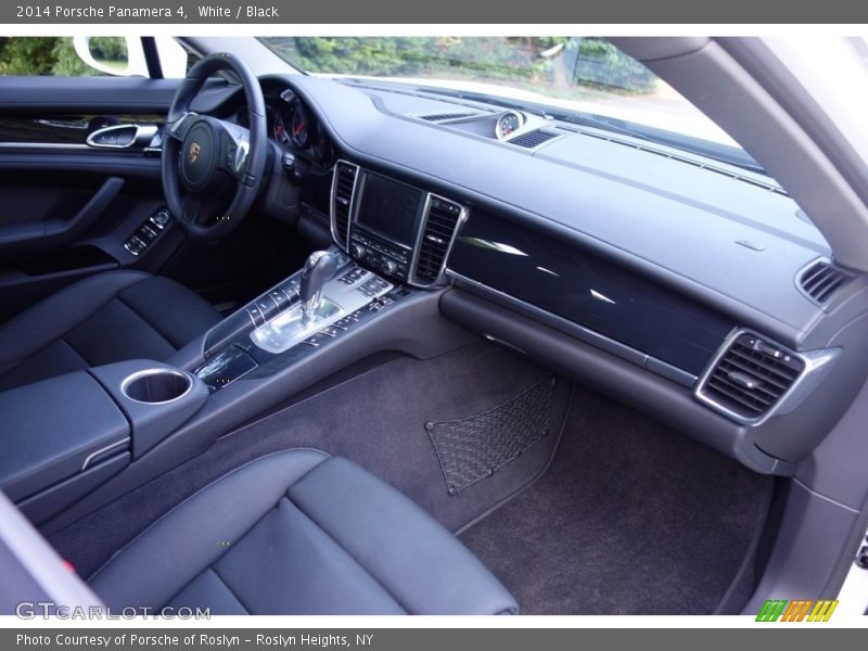 White / Black 2014 Porsche Panamera 4