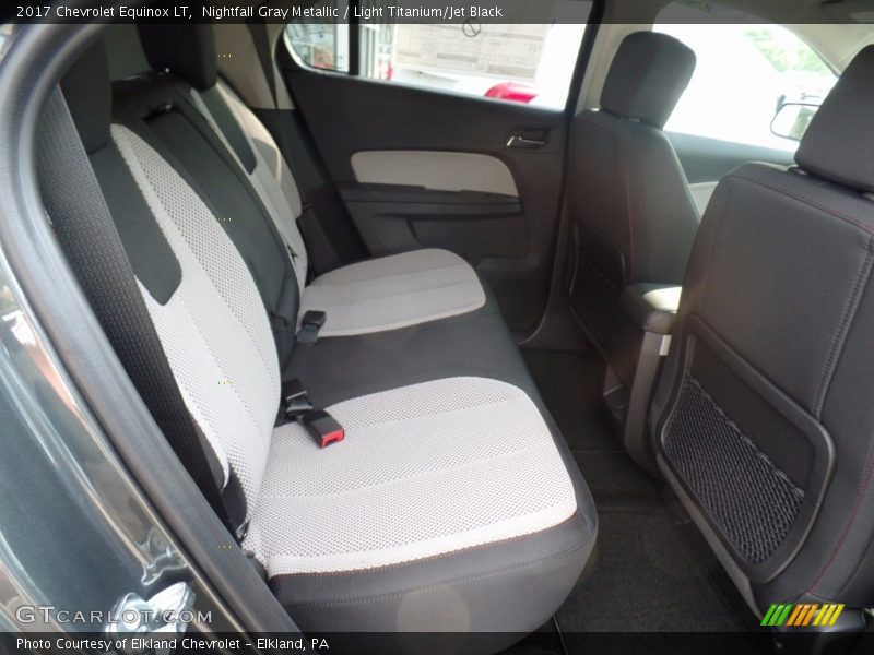 Nightfall Gray Metallic / Light Titanium/Jet Black 2017 Chevrolet Equinox LT