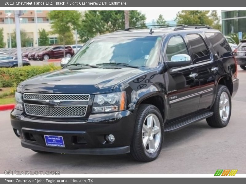 Black / Light Cashmere/Dark Cashmere 2013 Chevrolet Tahoe LTZ