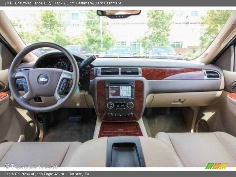Black / Light Cashmere/Dark Cashmere 2013 Chevrolet Tahoe LTZ