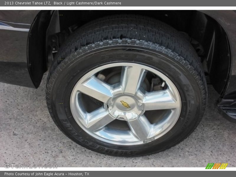 Black / Light Cashmere/Dark Cashmere 2013 Chevrolet Tahoe LTZ