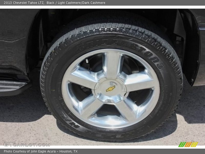 Black / Light Cashmere/Dark Cashmere 2013 Chevrolet Tahoe LTZ