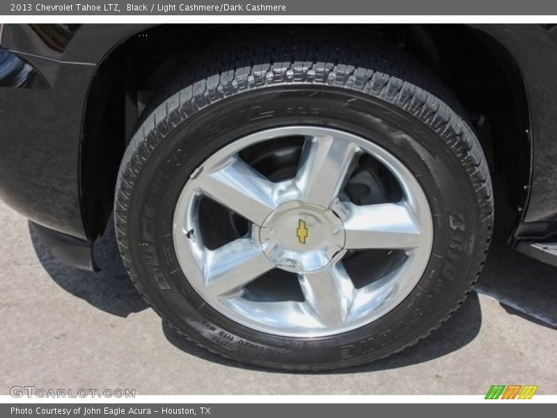 Black / Light Cashmere/Dark Cashmere 2013 Chevrolet Tahoe LTZ