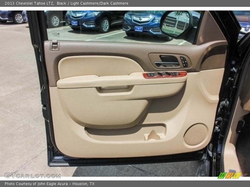 Black / Light Cashmere/Dark Cashmere 2013 Chevrolet Tahoe LTZ