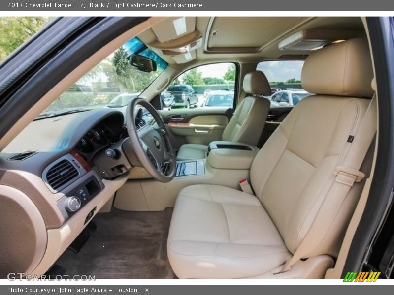 Black / Light Cashmere/Dark Cashmere 2013 Chevrolet Tahoe LTZ