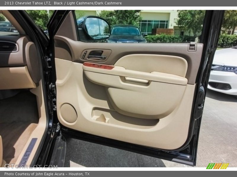 Black / Light Cashmere/Dark Cashmere 2013 Chevrolet Tahoe LTZ