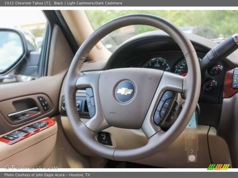 Black / Light Cashmere/Dark Cashmere 2013 Chevrolet Tahoe LTZ