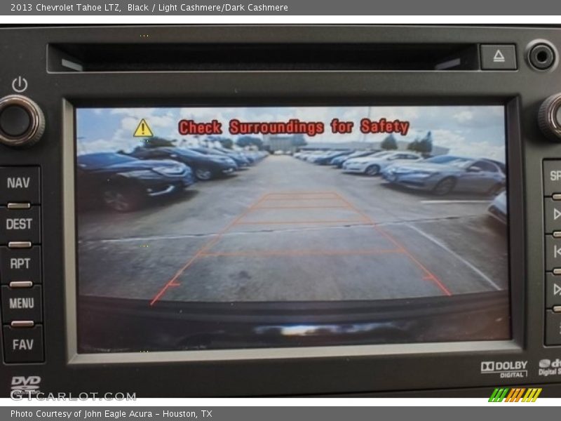 Black / Light Cashmere/Dark Cashmere 2013 Chevrolet Tahoe LTZ