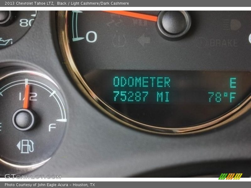 Black / Light Cashmere/Dark Cashmere 2013 Chevrolet Tahoe LTZ