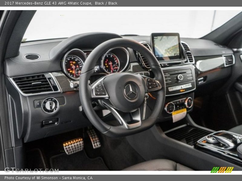 Dashboard of 2017 GLE 43 AMG 4Matic Coupe