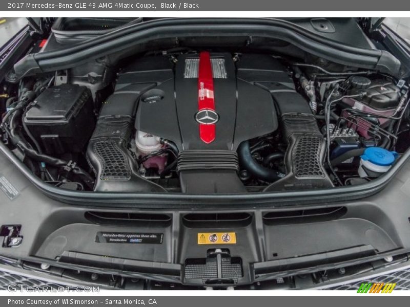  2017 GLE 43 AMG 4Matic Coupe Engine - 3.0 Liter DI biturbo DOHC 24-Valve VVT V6