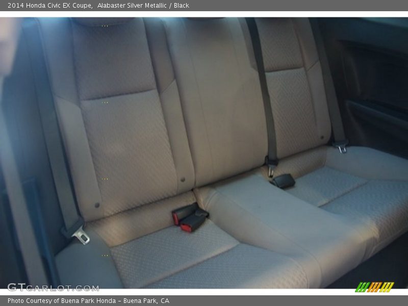 Alabaster Silver Metallic / Black 2014 Honda Civic EX Coupe