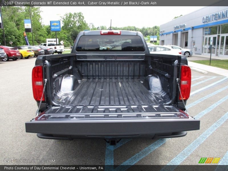 Cyber Gray Metallic / Jet Black/­Dark Ash 2017 Chevrolet Colorado WT Extended Cab 4x4