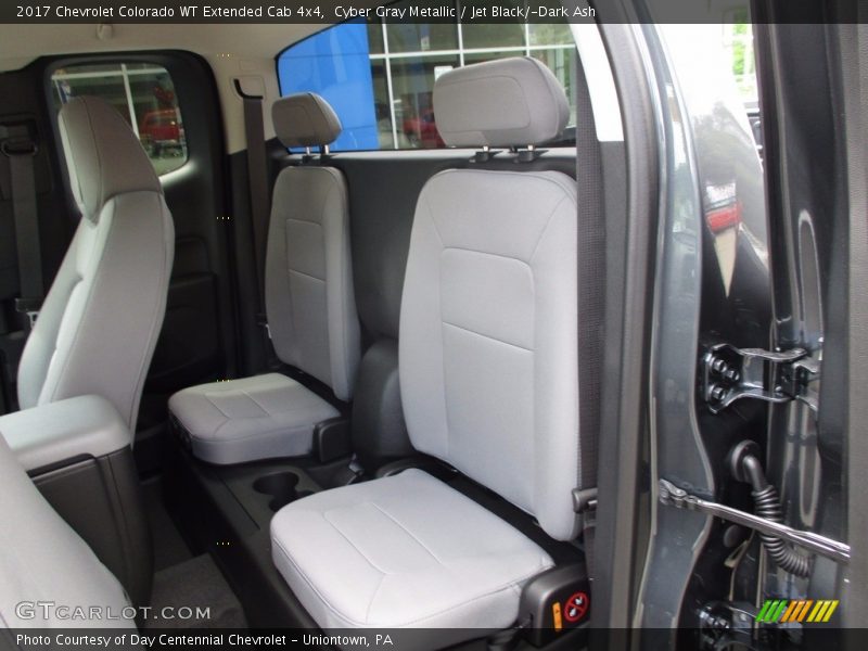 Cyber Gray Metallic / Jet Black/­Dark Ash 2017 Chevrolet Colorado WT Extended Cab 4x4
