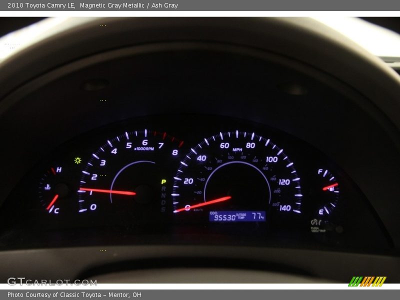Magnetic Gray Metallic / Ash Gray 2010 Toyota Camry LE