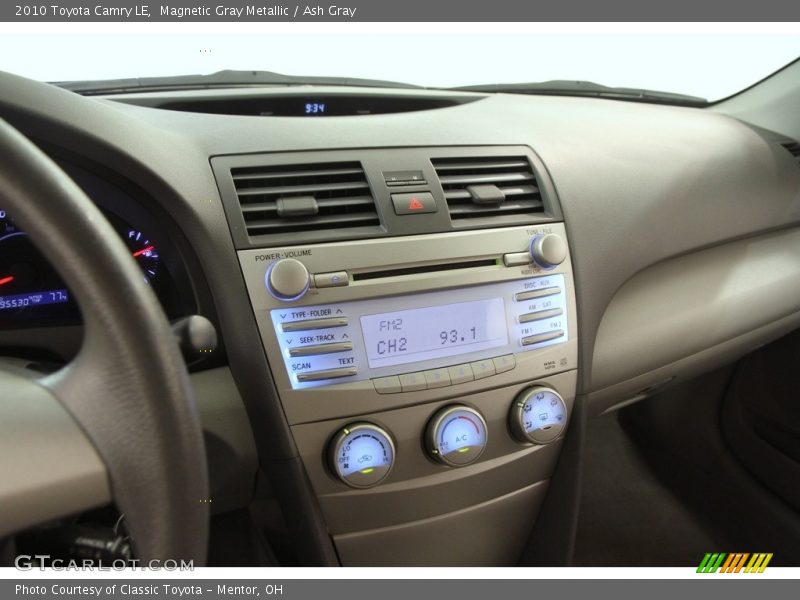 Magnetic Gray Metallic / Ash Gray 2010 Toyota Camry LE