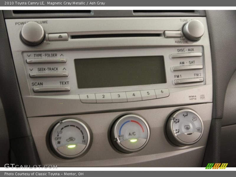 Magnetic Gray Metallic / Ash Gray 2010 Toyota Camry LE