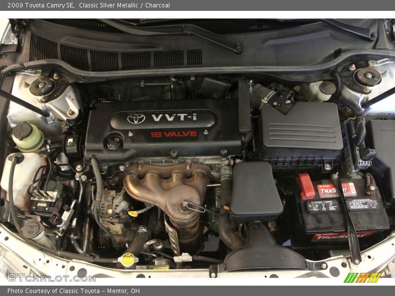 Classic Silver Metallic / Charcoal 2009 Toyota Camry SE