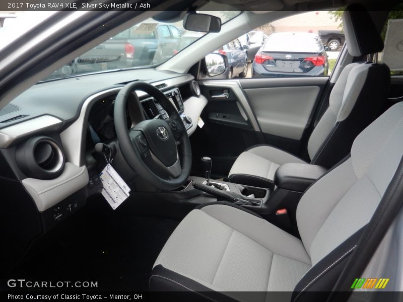 Silver Sky Metallic / Ash 2017 Toyota RAV4 XLE