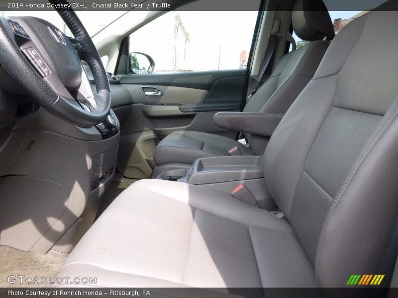 Crystal Black Pearl / Truffle 2014 Honda Odyssey EX-L