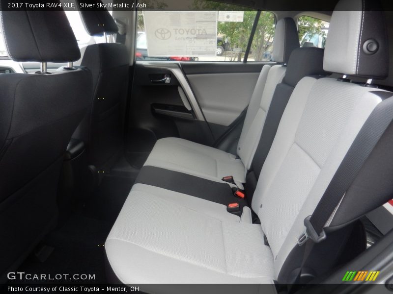 Silver Sky Metallic / Ash 2017 Toyota RAV4 XLE