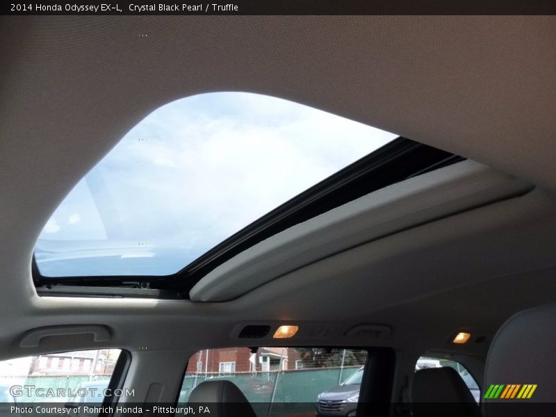 Crystal Black Pearl / Truffle 2014 Honda Odyssey EX-L
