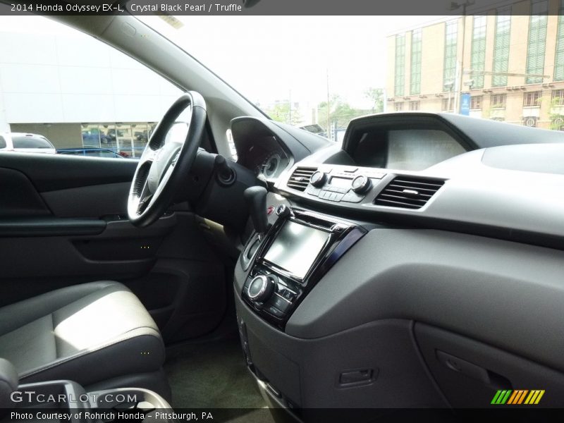 Crystal Black Pearl / Truffle 2014 Honda Odyssey EX-L