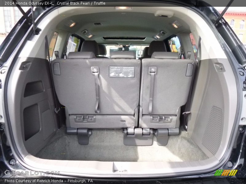 Crystal Black Pearl / Truffle 2014 Honda Odyssey EX-L
