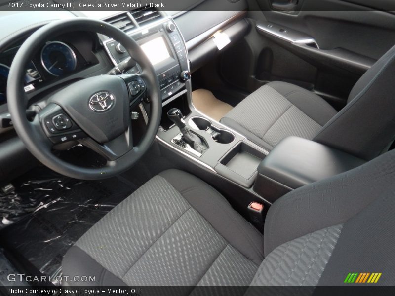 Celestial Silver Metallic / Black 2017 Toyota Camry LE