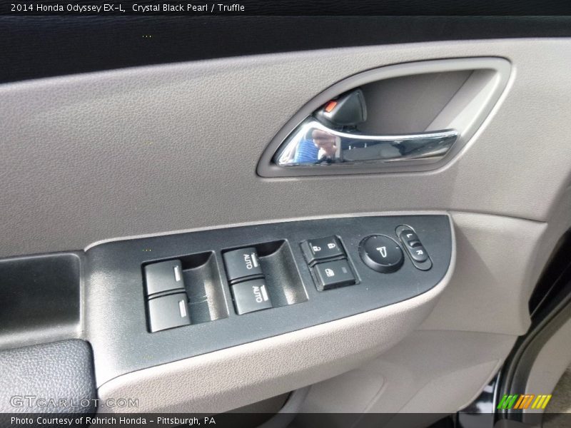 Crystal Black Pearl / Truffle 2014 Honda Odyssey EX-L