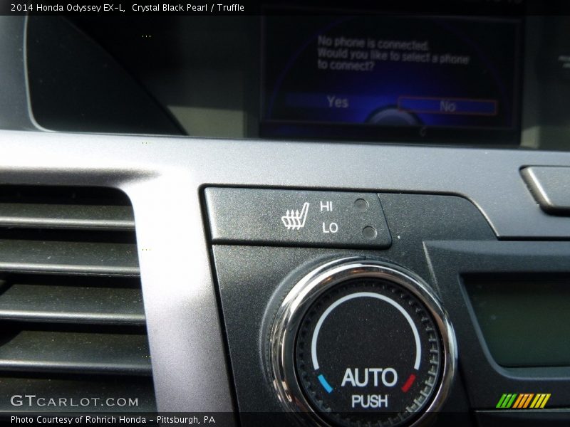 Crystal Black Pearl / Truffle 2014 Honda Odyssey EX-L