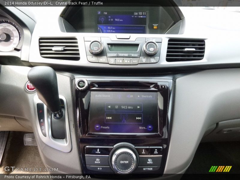 Crystal Black Pearl / Truffle 2014 Honda Odyssey EX-L