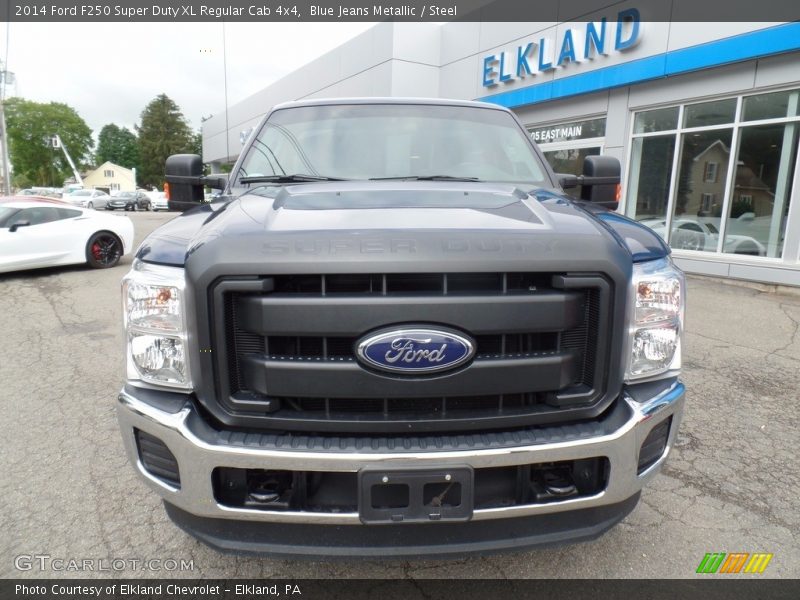 Blue Jeans Metallic / Steel 2014 Ford F250 Super Duty XL Regular Cab 4x4