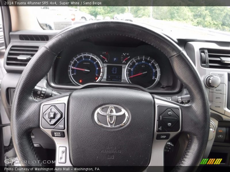 Super White / Sand Beige 2014 Toyota 4Runner SR5 4x4