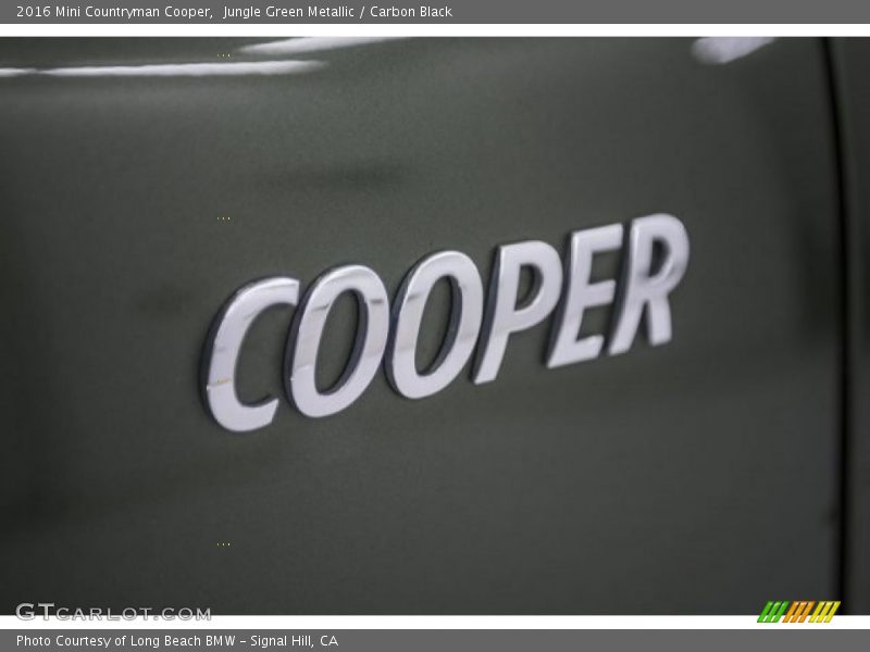 Jungle Green Metallic / Carbon Black 2016 Mini Countryman Cooper