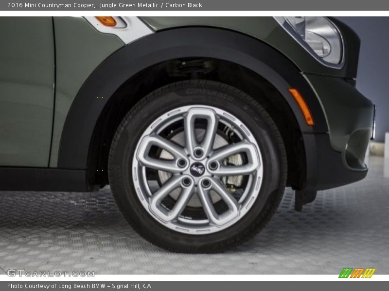 Jungle Green Metallic / Carbon Black 2016 Mini Countryman Cooper