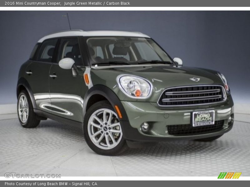 Jungle Green Metallic / Carbon Black 2016 Mini Countryman Cooper