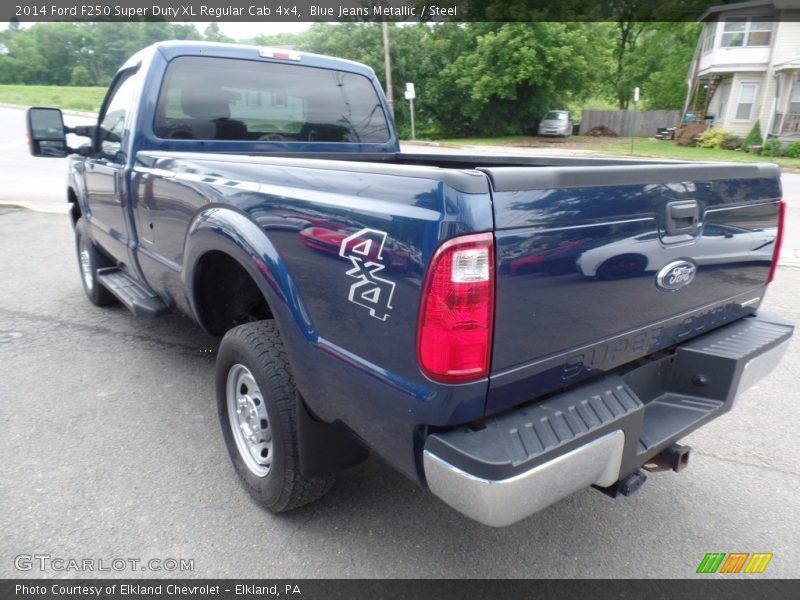 Blue Jeans Metallic / Steel 2014 Ford F250 Super Duty XL Regular Cab 4x4