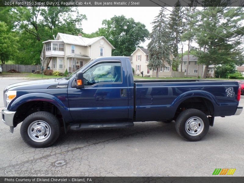 Blue Jeans Metallic / Steel 2014 Ford F250 Super Duty XL Regular Cab 4x4