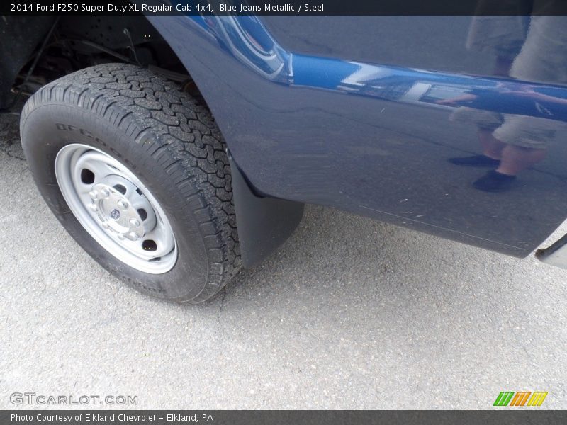 Blue Jeans Metallic / Steel 2014 Ford F250 Super Duty XL Regular Cab 4x4