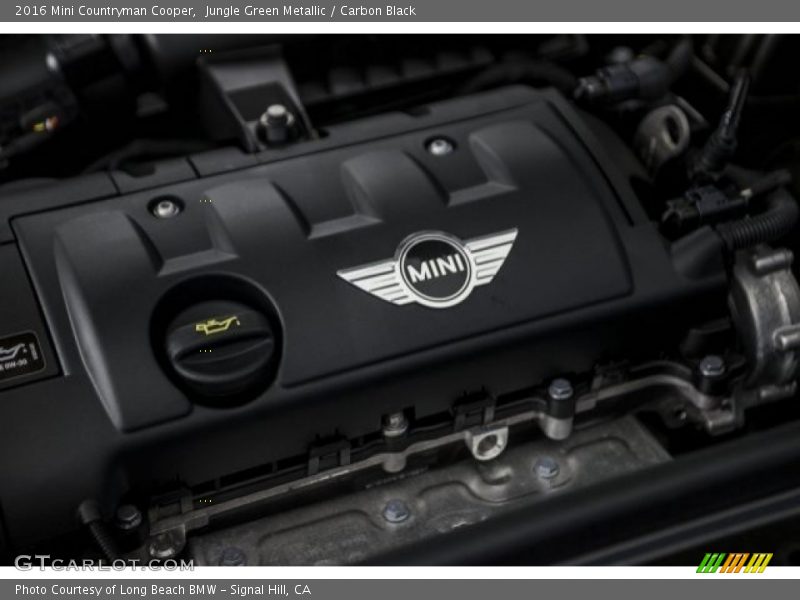 Jungle Green Metallic / Carbon Black 2016 Mini Countryman Cooper