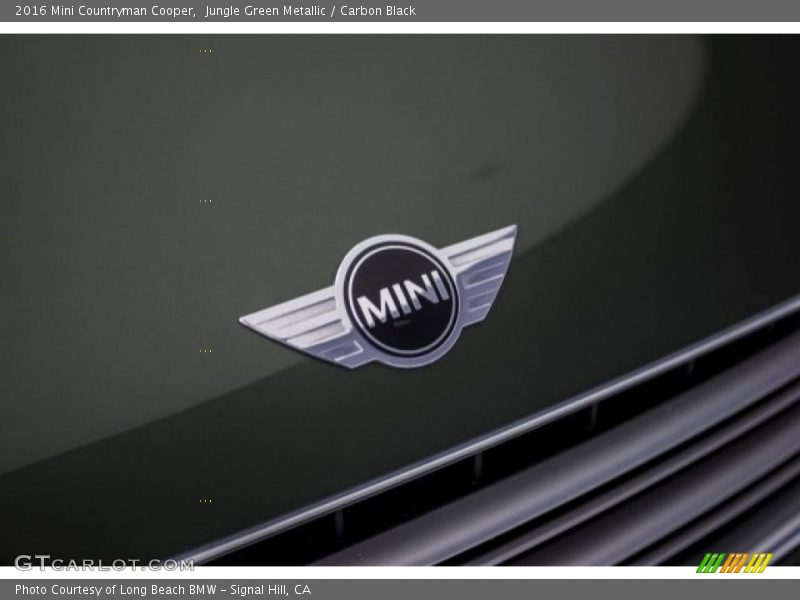 Jungle Green Metallic / Carbon Black 2016 Mini Countryman Cooper