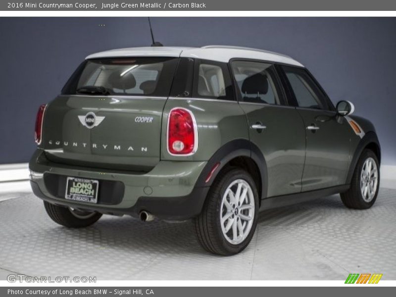 Jungle Green Metallic / Carbon Black 2016 Mini Countryman Cooper