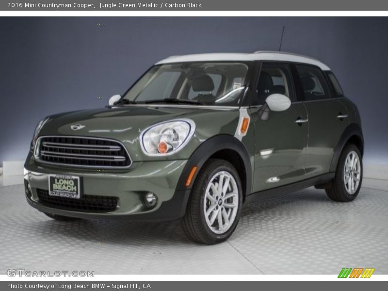 Jungle Green Metallic / Carbon Black 2016 Mini Countryman Cooper