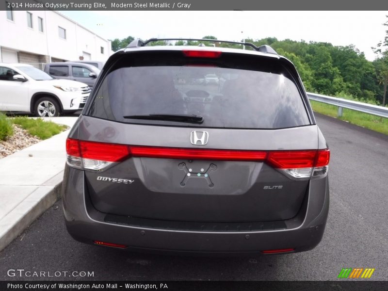 Modern Steel Metallic / Gray 2014 Honda Odyssey Touring Elite